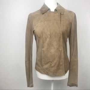 Eleventy 100% Suede buttoned trendy rare jacket